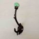 Pea Green Dot Tree Hooks-EHG-28